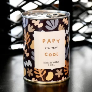 Graines Papy t’es trop cool à semer