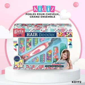 Kit Pinces à Cheveux & Perles Torsadées KD172