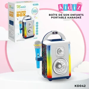Boîte de son enfants portable karaoké &lsquo;KD042&rsquo;