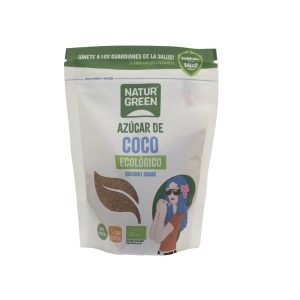 Sucre de Coco Bio sans Gluten – 300 g – Natur Green