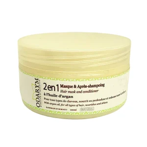 2en1 Masque & après-shampoing réparation intense – 200g – Odarym