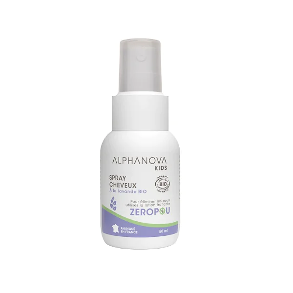 Alphanova Kids Spray Cheveux à la Lavande Bio 50ml