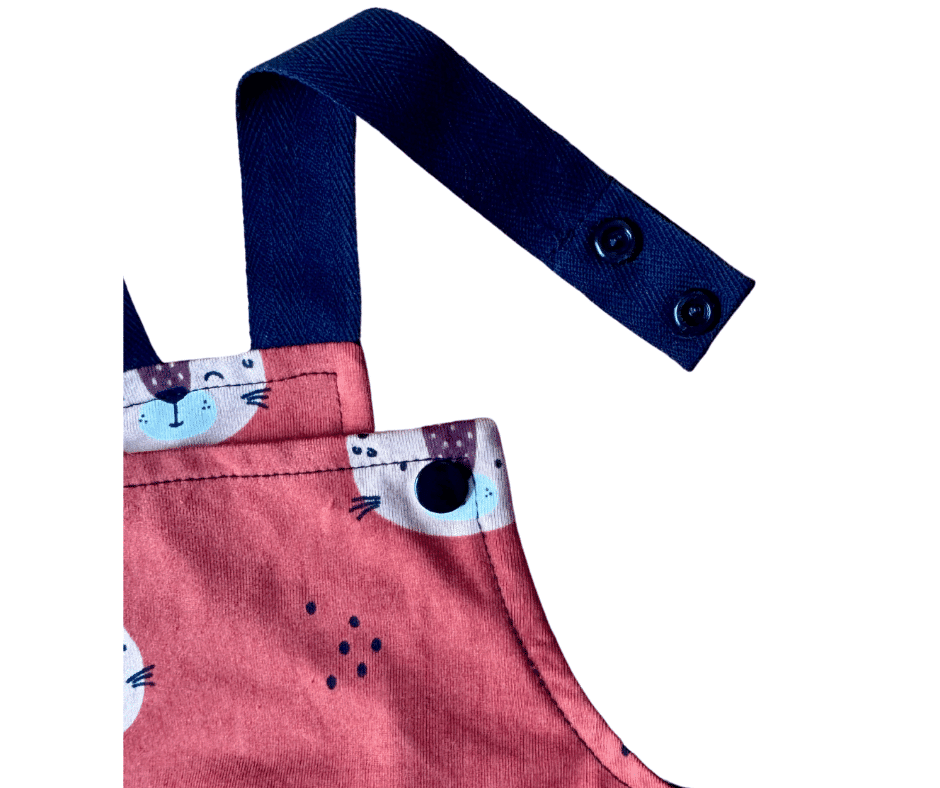 Salopette courte guépard – Moomie – Image 5