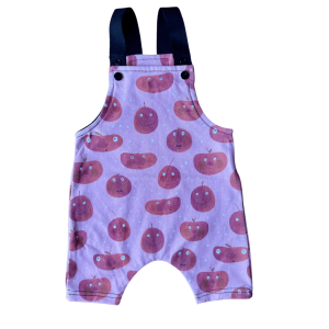 Salopette courte Pêches – Moomie