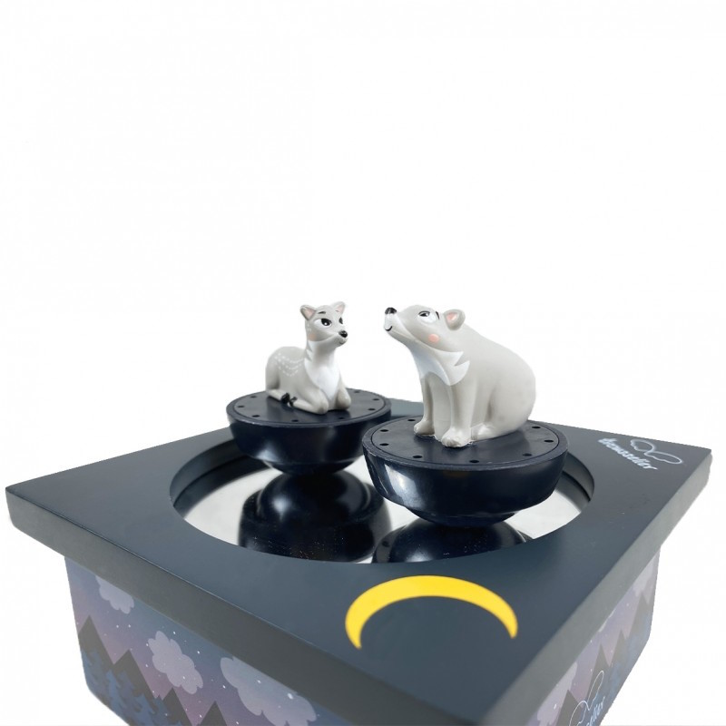 Boîte à musique Dancing Faon et Ours dans la Forêt – Trousselier – Image 2