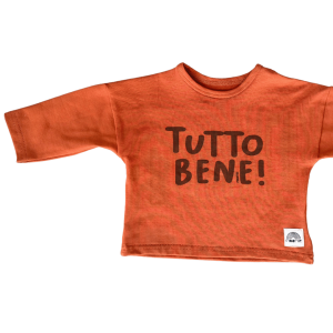 Tshirt Manches longues rouille Tutto Bene ! – Moomie