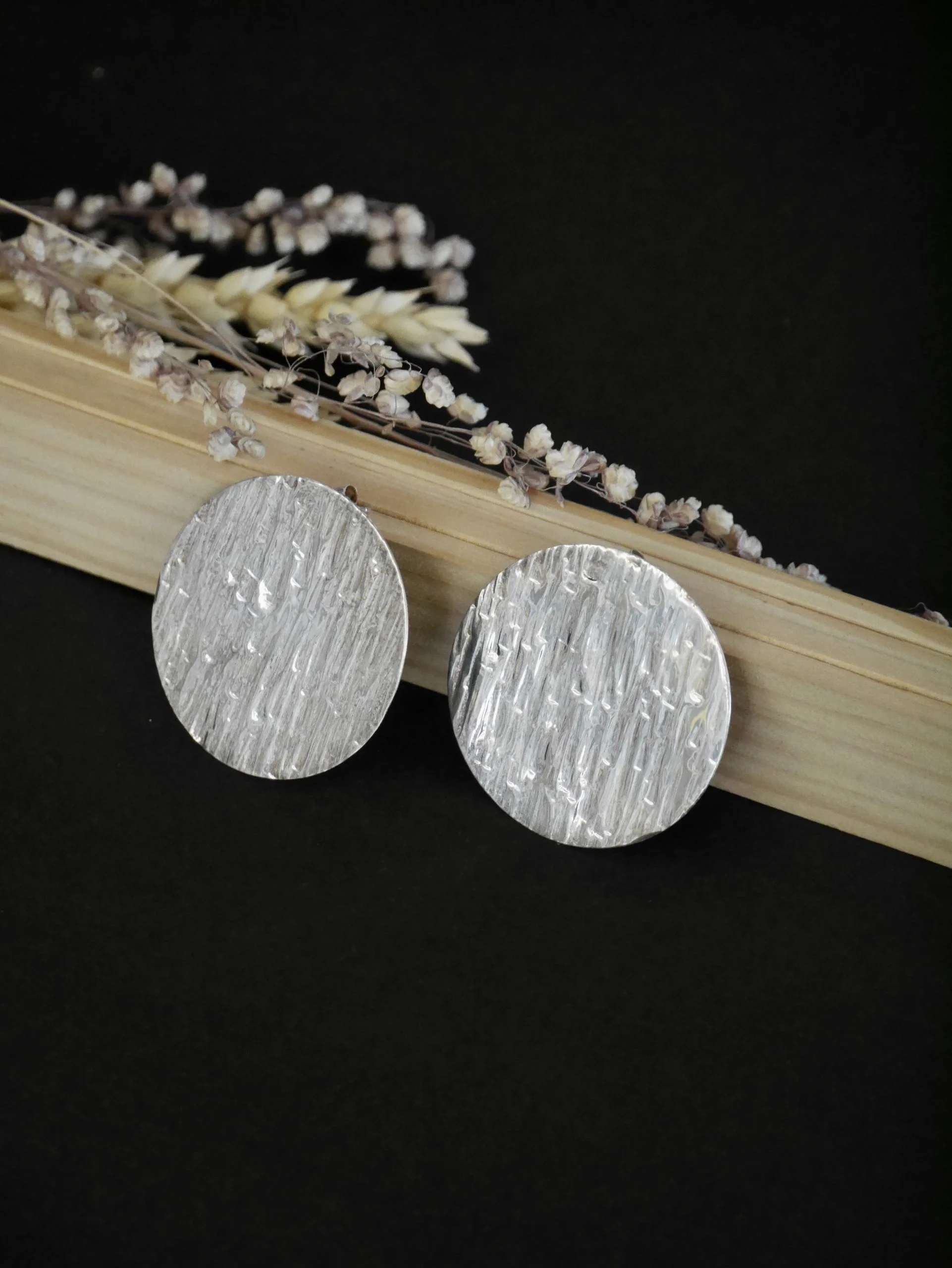 Boucles d’oreilles en argent Luna – Image 6