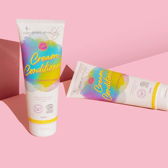 Les secrets de Loly, Cream Conditioner Après-shampoing démêlant cheveux fins – 250ml – Image 2
