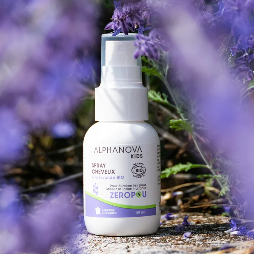 Alphanova Kids Spray Cheveux à la Lavande Bio 50ml – Image 2