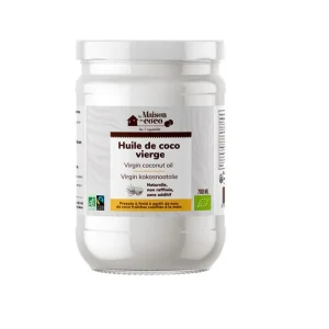 Huile Vierge de Coco Bio et Equitable – 700 ml – La Maison de Coco