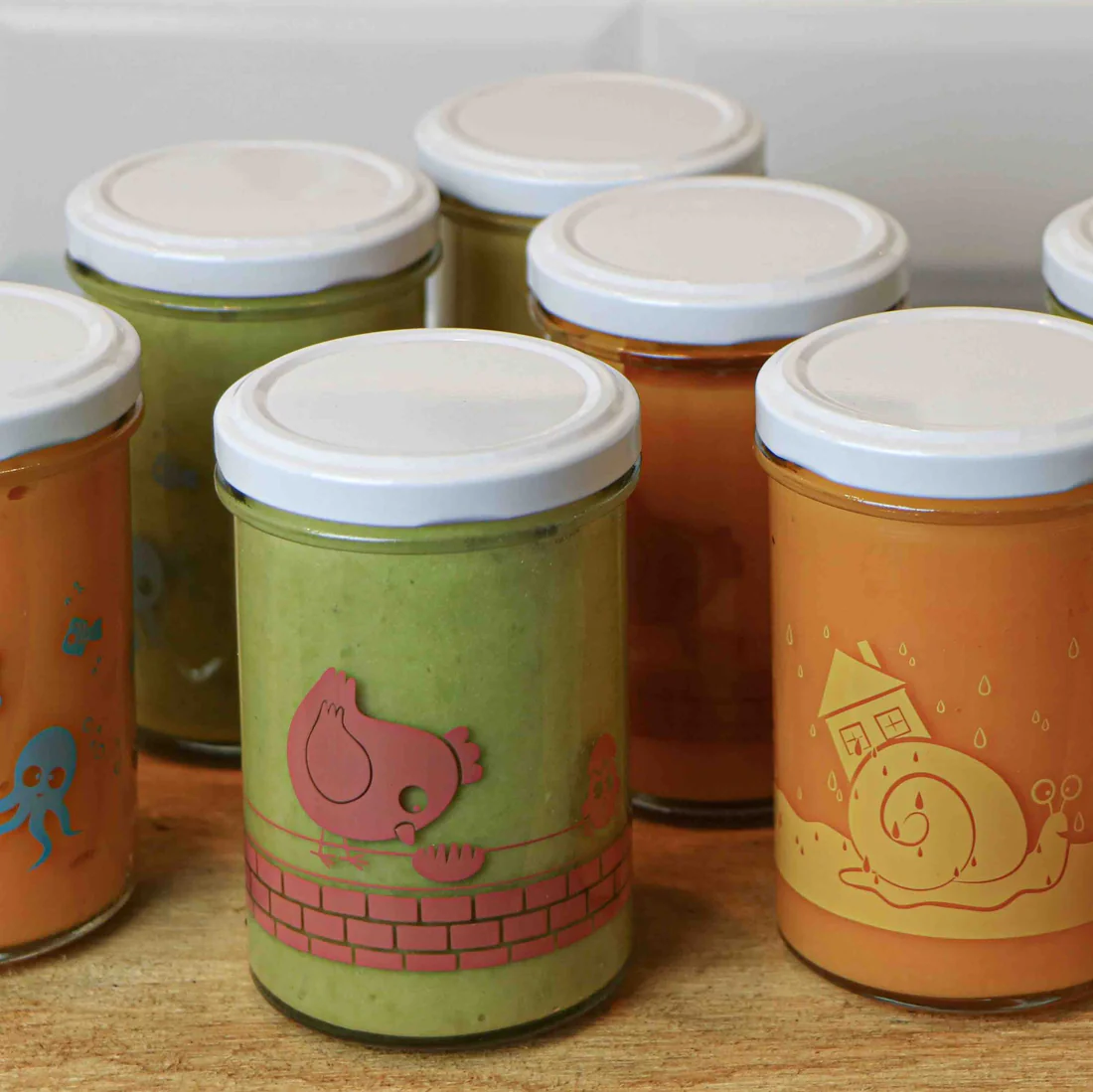 Les 3 jolis pots en verre – Image 3