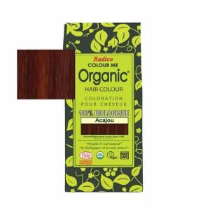 Coloration végétale Acajou  Bio – 100g – MAHOGANY – Radico