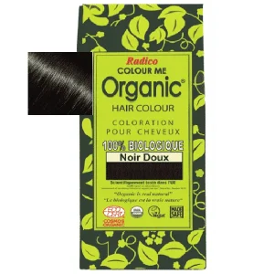 Coloration végétale Bio Noir Doux – Soft Black – 100g – Radico