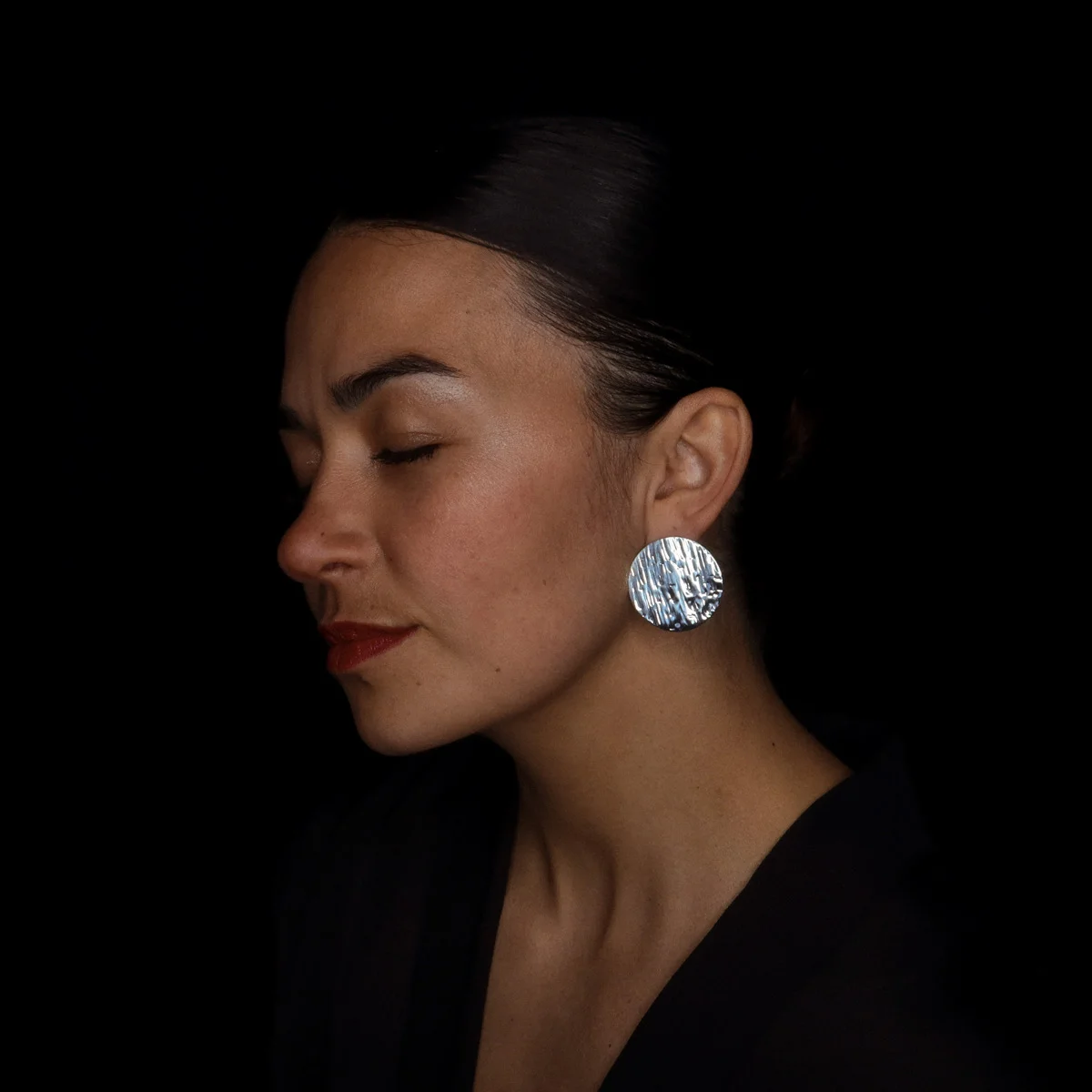 Boucles d’oreilles en argent Luna – Image 5