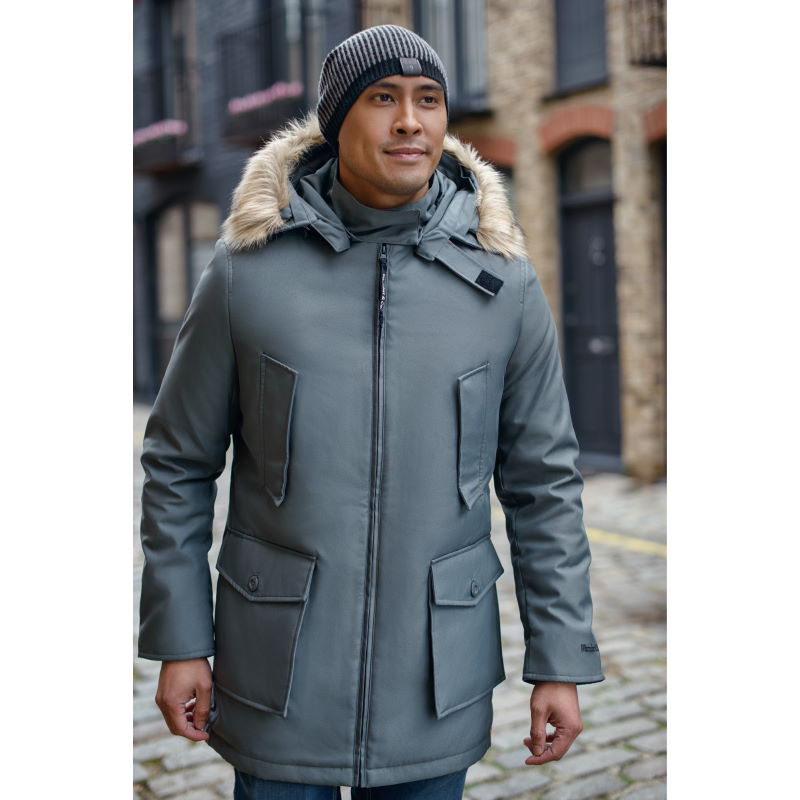 Manteau de portage Homme Bandicoot Gris – Wombat & Co – Image 3