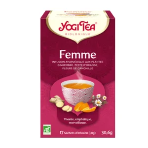 Yogi Tea Femme Infusion Ayurvédique aux Plantes Bio17x1.8g