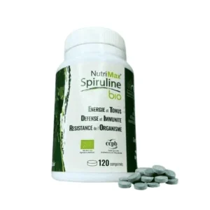 Nutrimax Spiruline BIO – 120 comprimés