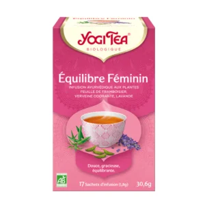 Yogi Tea Equilibre Féminin Infision Ayurvédique aux Plantes Bio 17×1.8g