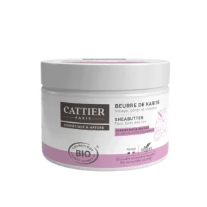 Cattier Beurre de karité Bio – Parfum fleur des îles – 100g