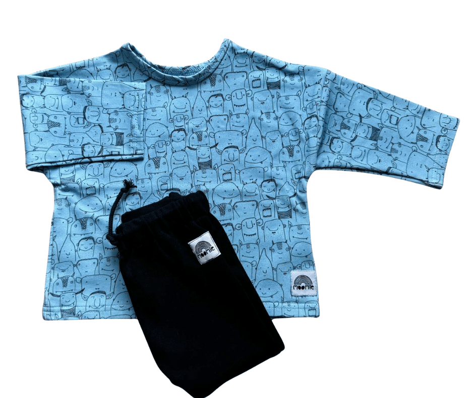 Tshirt Manches longues Petits Monstres – Moomie – Image 2