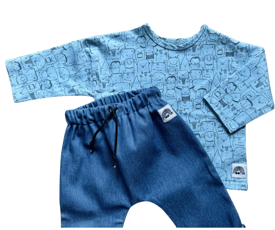 Tshirt Manches longues Petits Monstres – Moomie