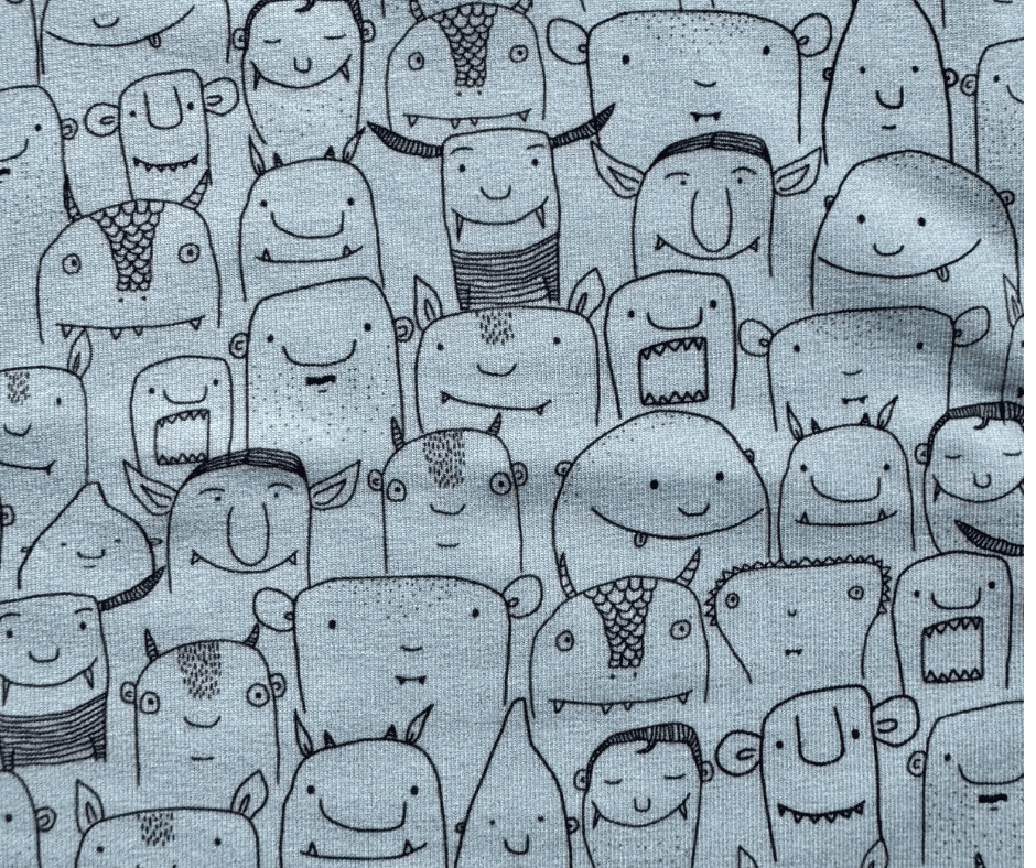 Tshirt Manches longues Petits Monstres – Moomie – Image 4