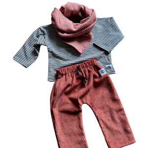 Foulard vichy terracotta – Moomie