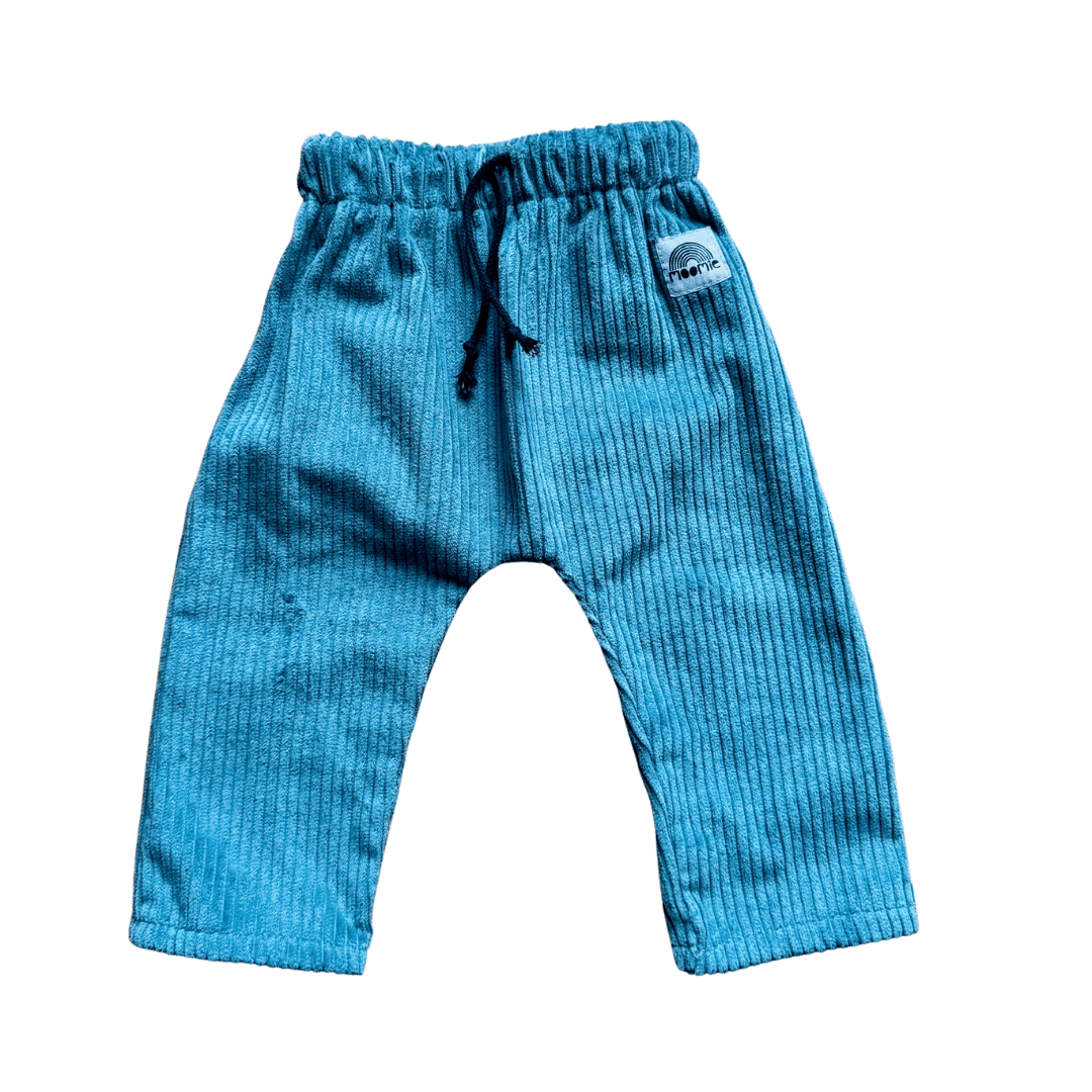 Pantalon velours bleu – Moomie – Image 4