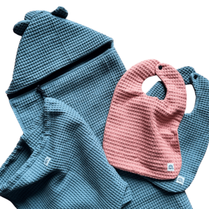 Cape de bain céladon – Moomie