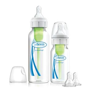 Dr. Brown&rsquo;s Options+ Anti-colic | Kit de démarrage biberon à col étroit 2-pack