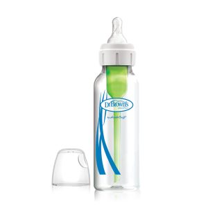 Dr. Brown&rsquo;s Options+ Anti-colic Bottle | Biberon à col étroit 250 ml verre