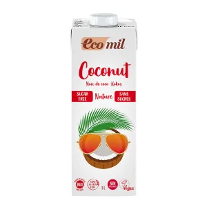 Lait de Coco sans Sucres – sans Lactose Bio 1 L – EcoMil