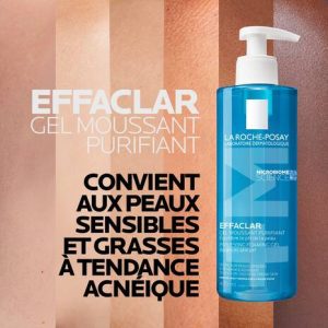 EFFACLAR GEL MOUSSANT PURIFIANT NETTOYANT PEAU GRASSE