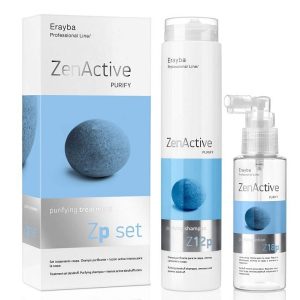 Erayba ZenActive Purify Treatment Dandruff Zp Set Vegan – Traitement anti-Chute 250ml+100ml