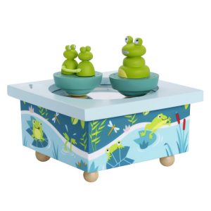 Boîte à musique Dancing Grenouille – Trousselier