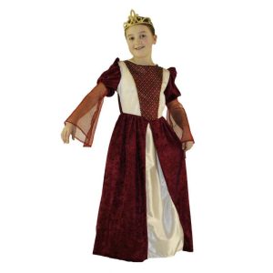 Déguisement Robe Médiévale Rouge – Le panache blanc