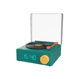 Enceinte et réveil bleu – MOB