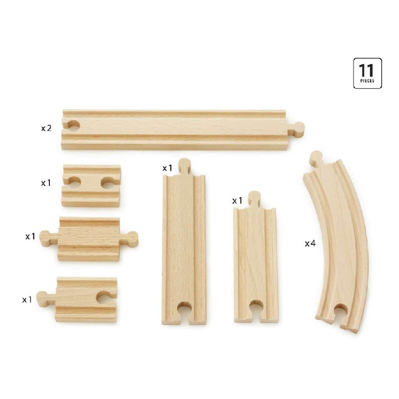 Coffret Evolution Débutants -11 Rails – Brio – Image 3