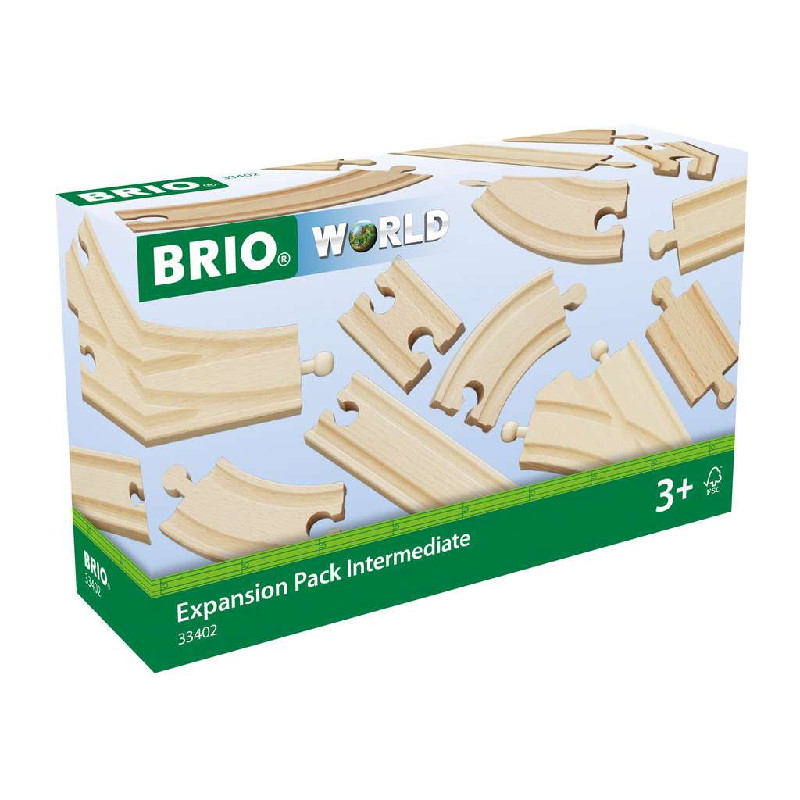 Coffret Evolution Intermédiaire -16 Rails – Brio