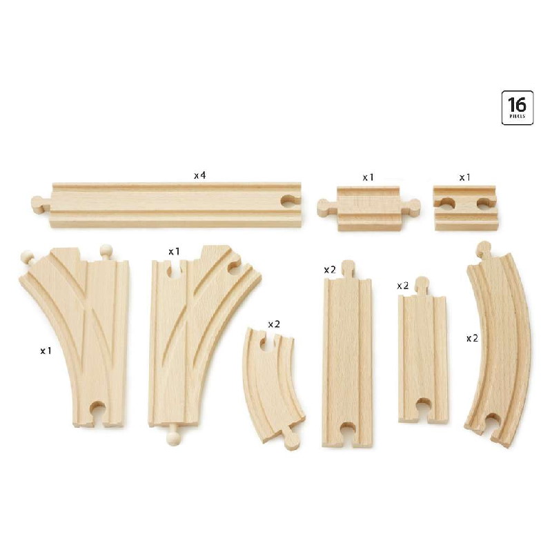 Coffret Evolution Intermédiaire -16 Rails – Brio – Image 3