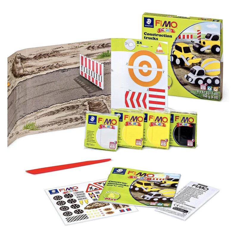 Kit de jeux et de modelage Camion de construction Fimo – Image 2