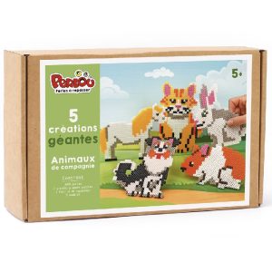 5 créations géantes Animaux de compagnie 3000 perles – Perlou