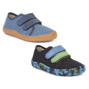 Baskets Canva Velcros Barefoot – Froddo