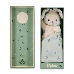 Doudou lapin Carré douceur Bouquet d’agrumes – Kaloo