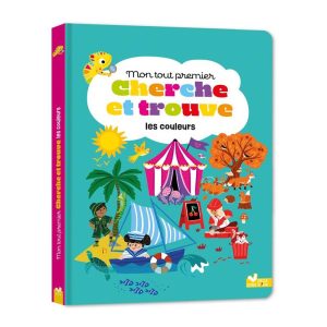 Tout premier cherche et trouve : les couleurs – Deux coqs d’or