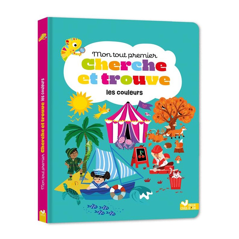 Tout premier cherche et trouve : les couleurs – Deux coqs d’or