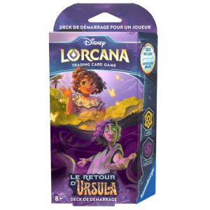 Lorcana 4 – Starter Set Le Retour d’Ursula – Ambre et Améthyste