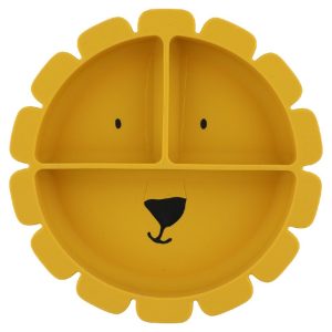 Assiette à compartiments avec ventouse Mr Lion – Trixie Baby