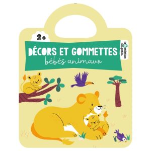 Décors et gommettes – bébés animaux