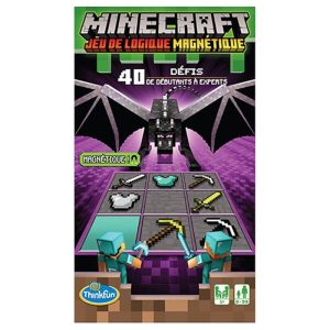 Jeu de logique magnétique – Minecraft